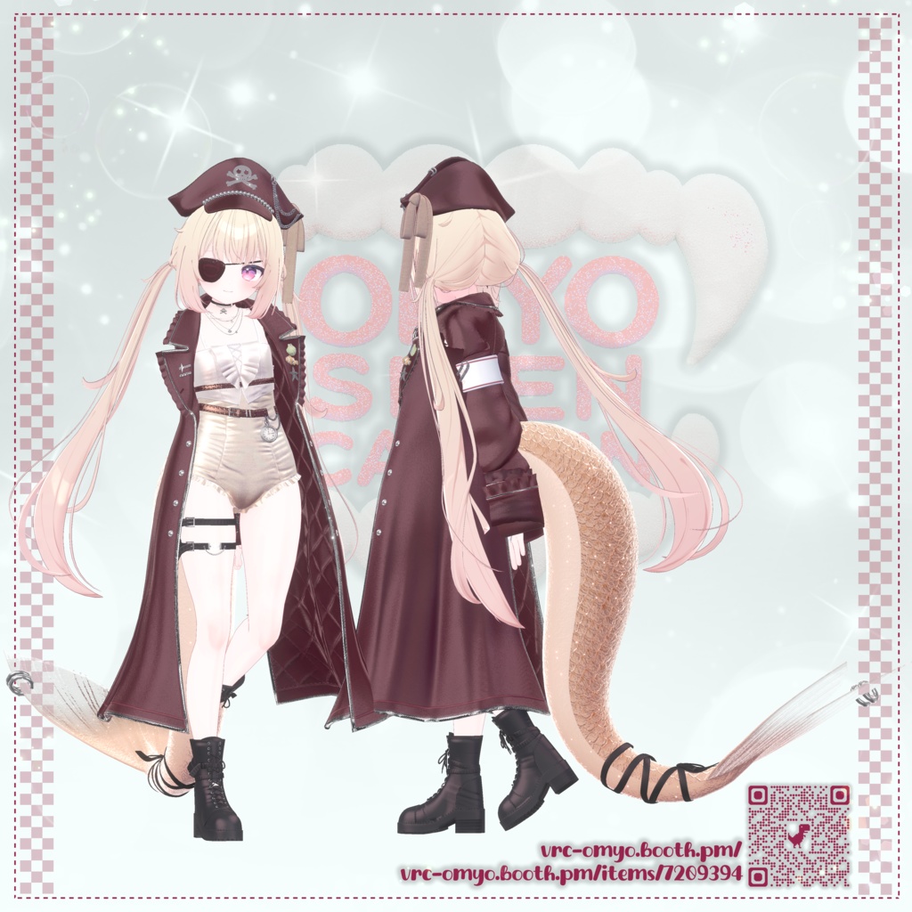 【10アバター対応】 ❤️☠️ SirenCaptain ☠️❤️