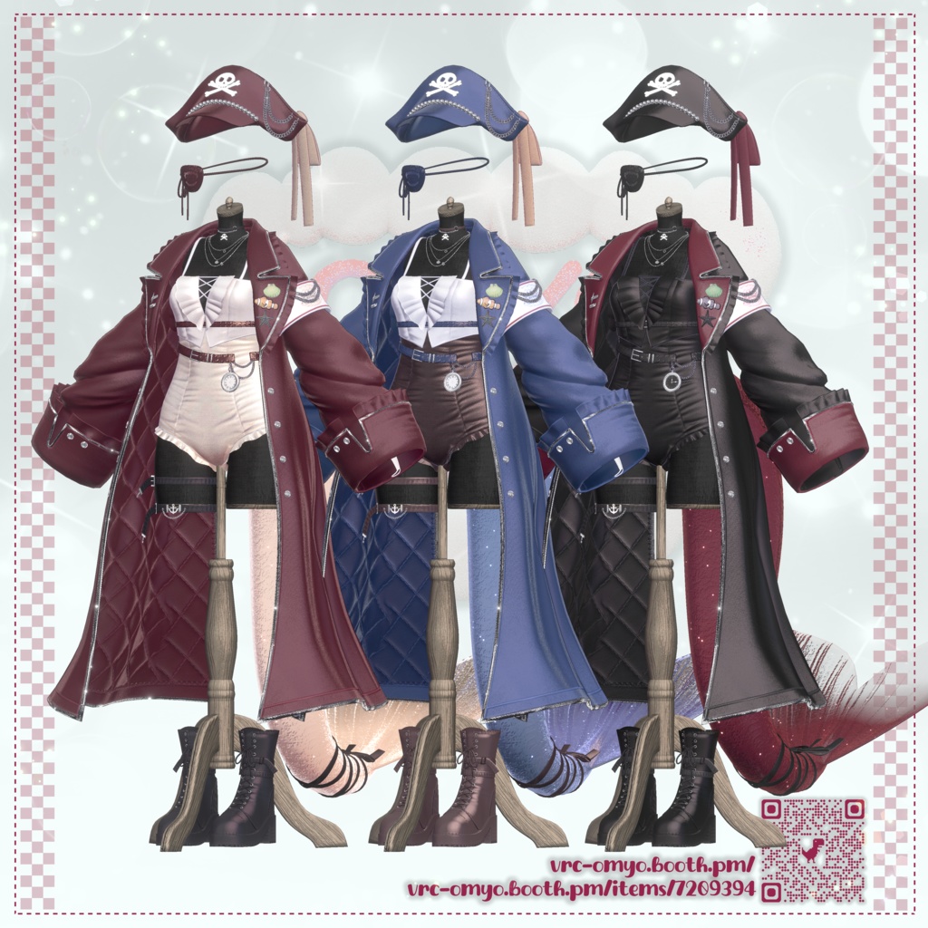 【10アバター対応】 ❤️☠️ SirenCaptain ☠️❤️