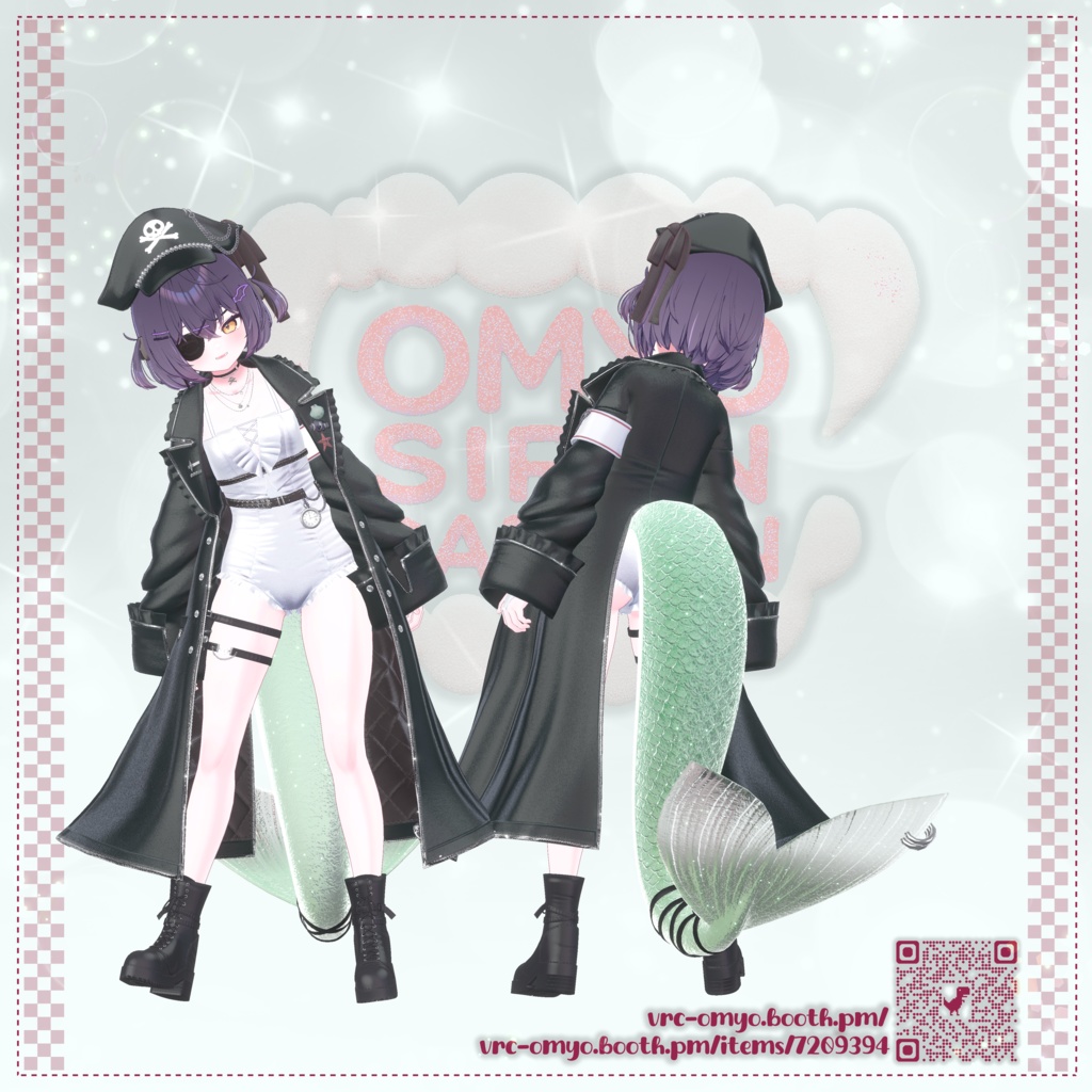 【10アバター対応】 ❤️☠️ SirenCaptain ☠️❤️