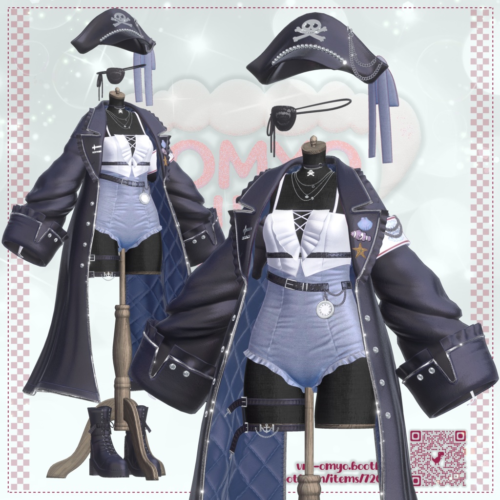 【10アバター対応】 ❤️☠️ SirenCaptain ☠️❤️