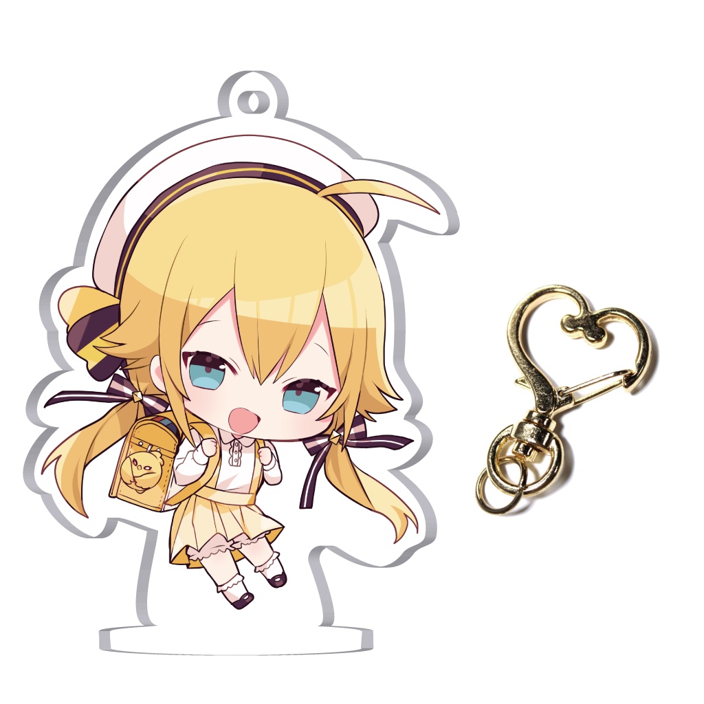 はべむん小学校 台座付きアクリルキーホルダー