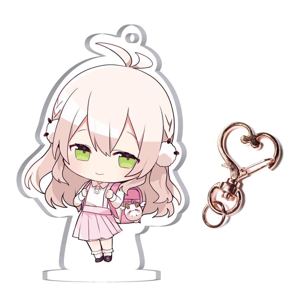 はべむん小学校 台座付きアクリルキーホルダー