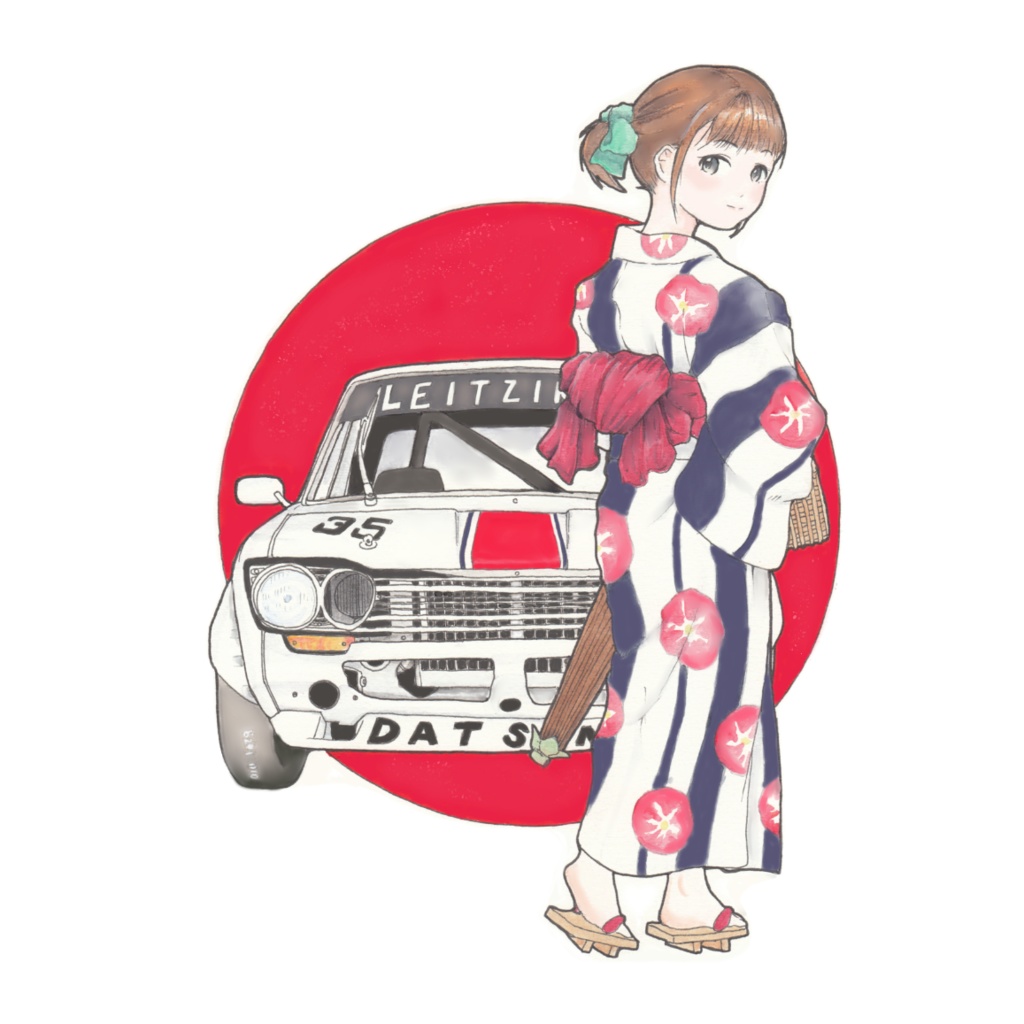 ステッカー「青い鳥510」