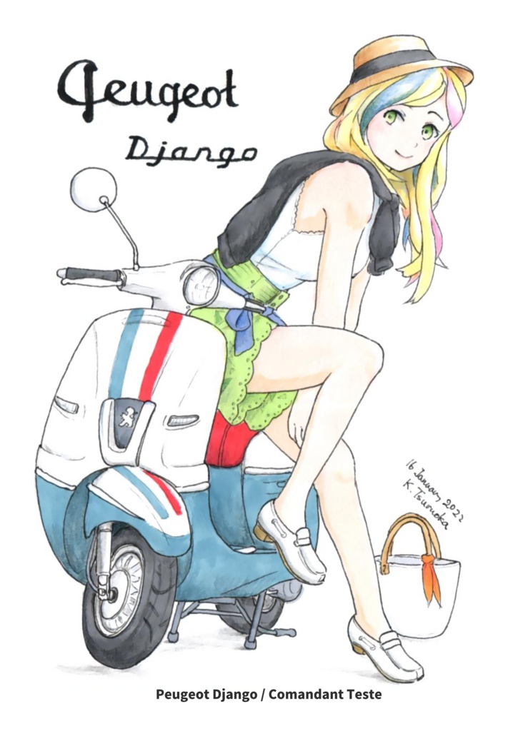 艦これ&バイク イラスト集「Analogue Scribbles」
