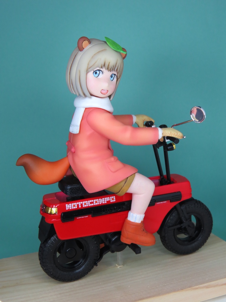 おうちのバイク1/12ガレージキット「MOTOぽんこ」