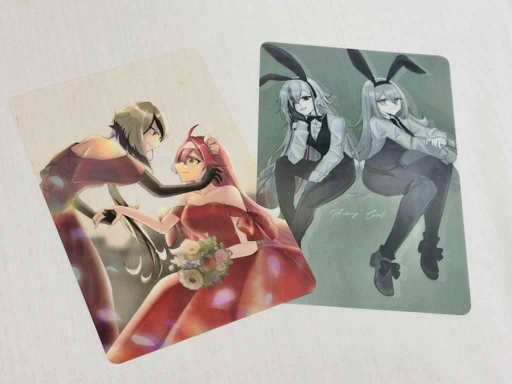 【二次創作】ペルクリ クリアカード2枚セット