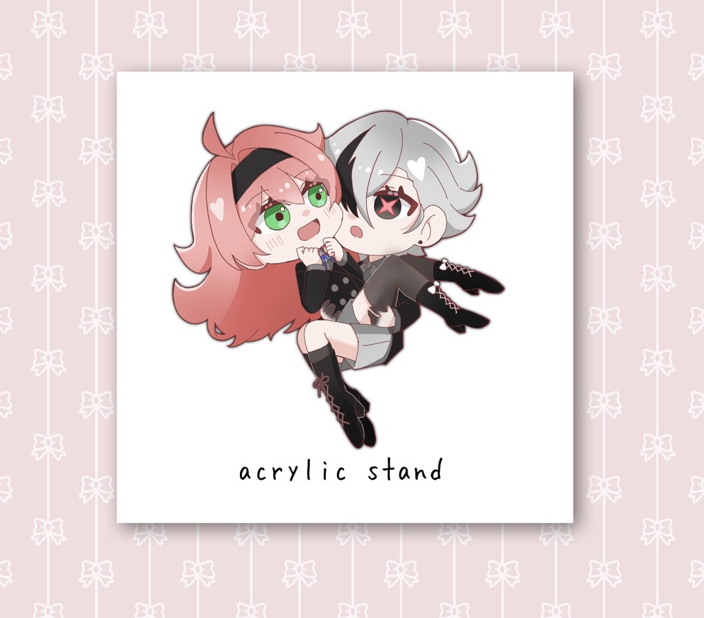 【二次創作】ペルクリ回転アクスタ