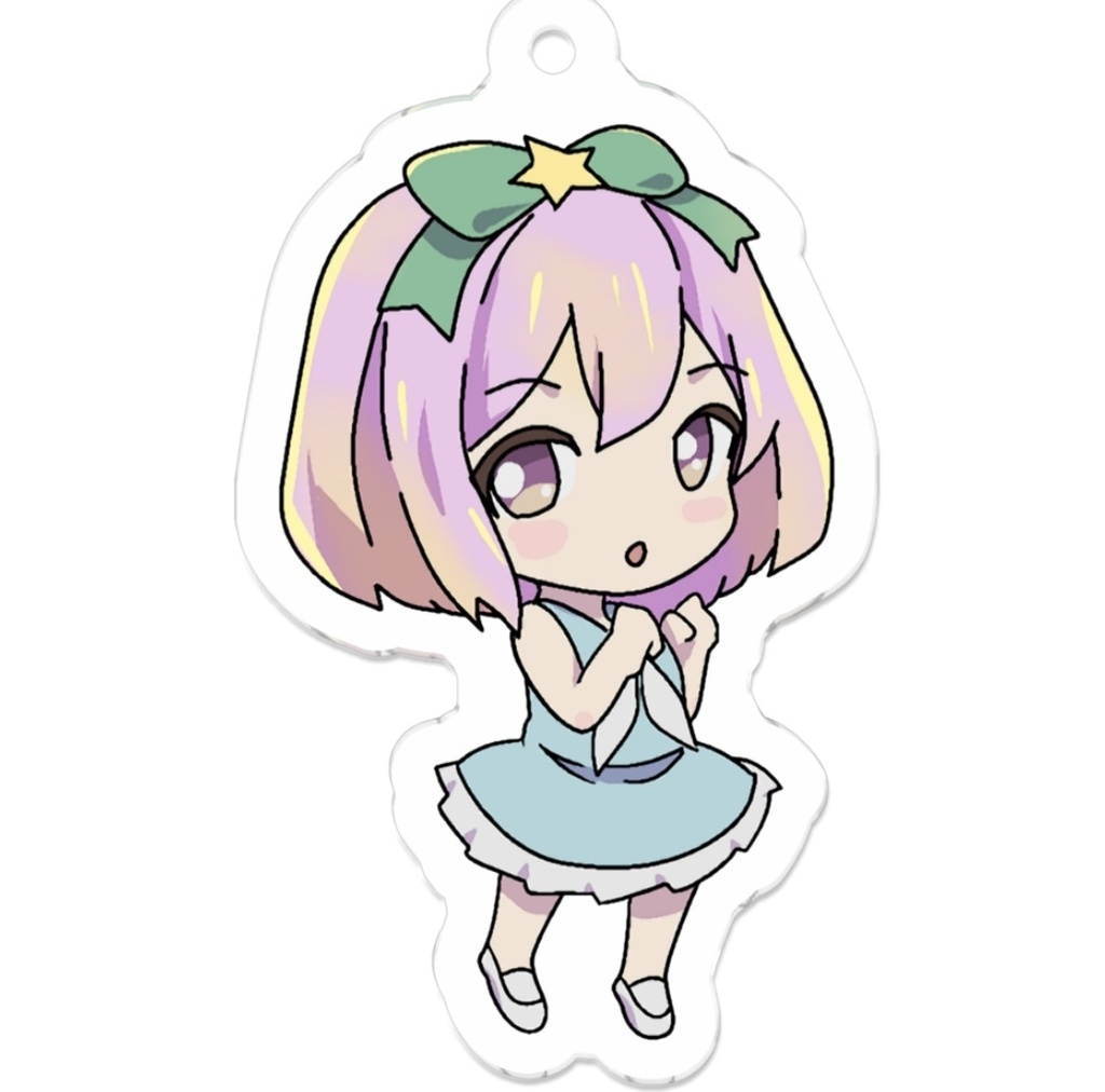 アクリルキーホルダーミニ・廉価版 全7種類(価格は一個当たりの値段です)