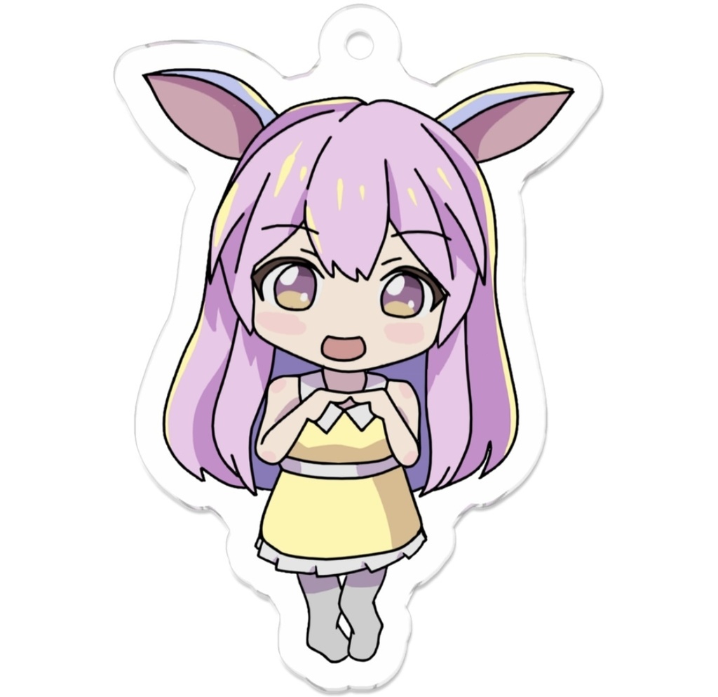 アクリルキーホルダーミニ・廉価版 全7種類(価格は一個当たりの値段です)