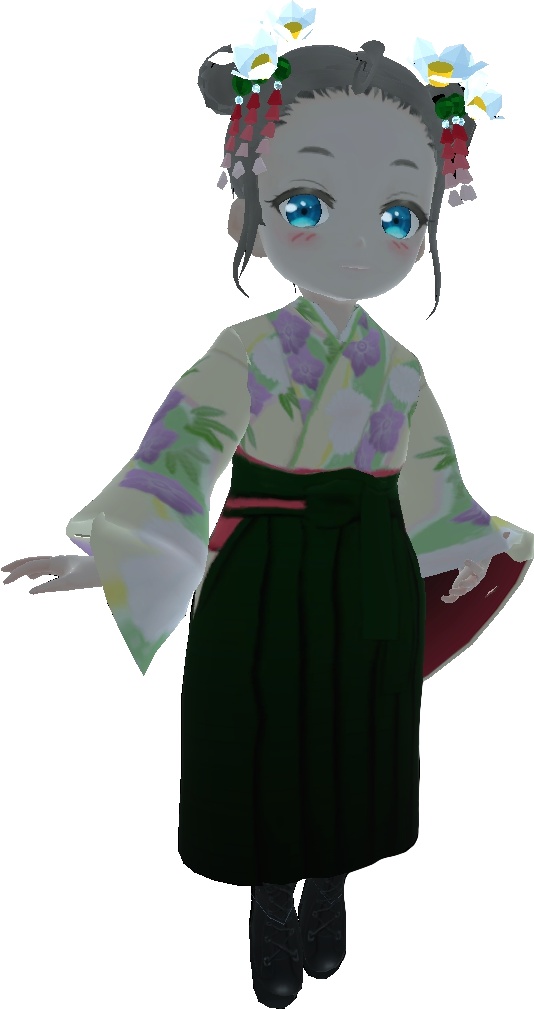 【Vroid】袴(女性用)