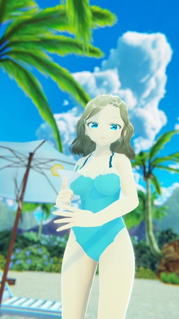 【Vroid】水着_インナー用テクスチャ