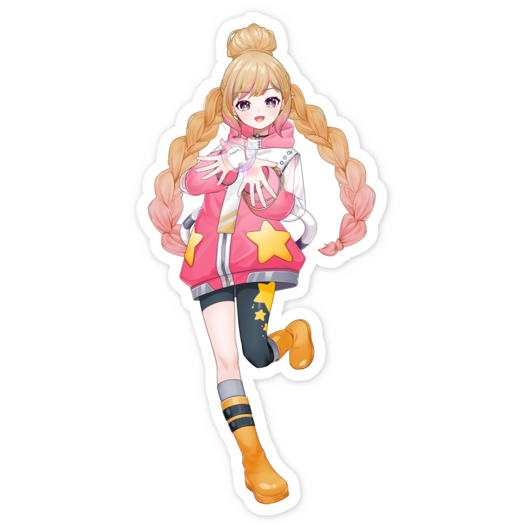 【スマホステッカー】LIVE2D実装記念グッズ