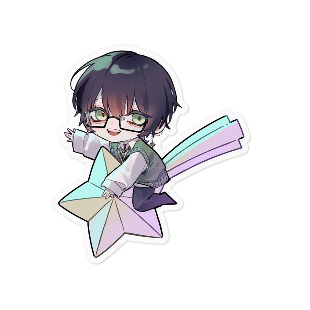 葵乃瀬さんのミニキャラステッカー