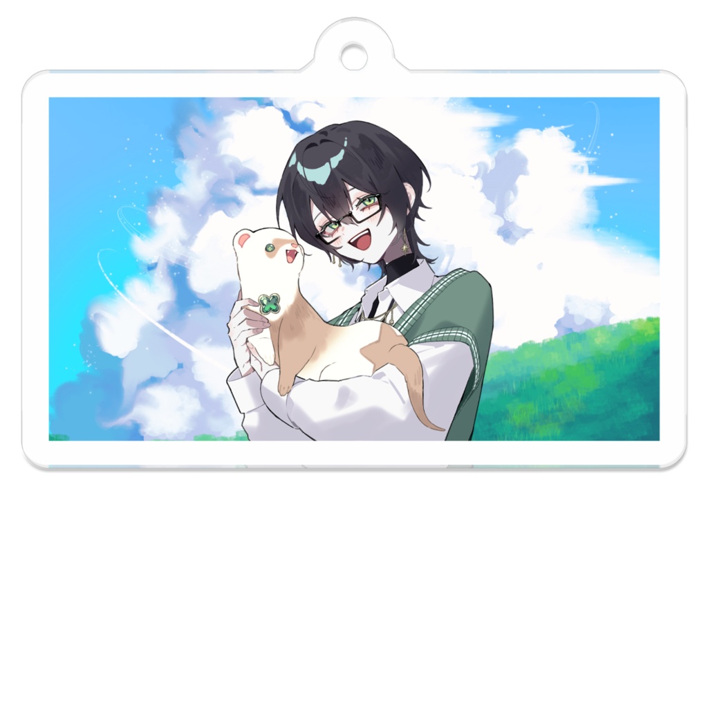 二周年記念新一枚絵(昼)アクキー
