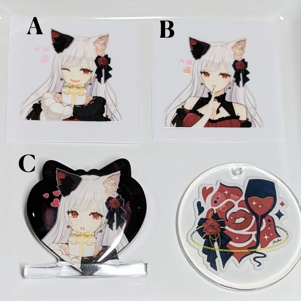 猫ルシャ レジンスタンド