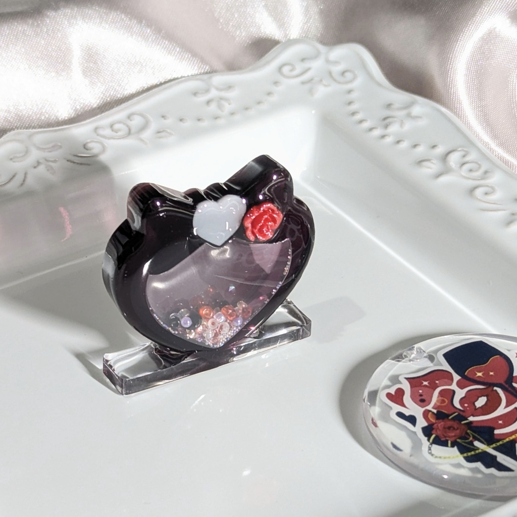 猫ルシャ レジンスタンド