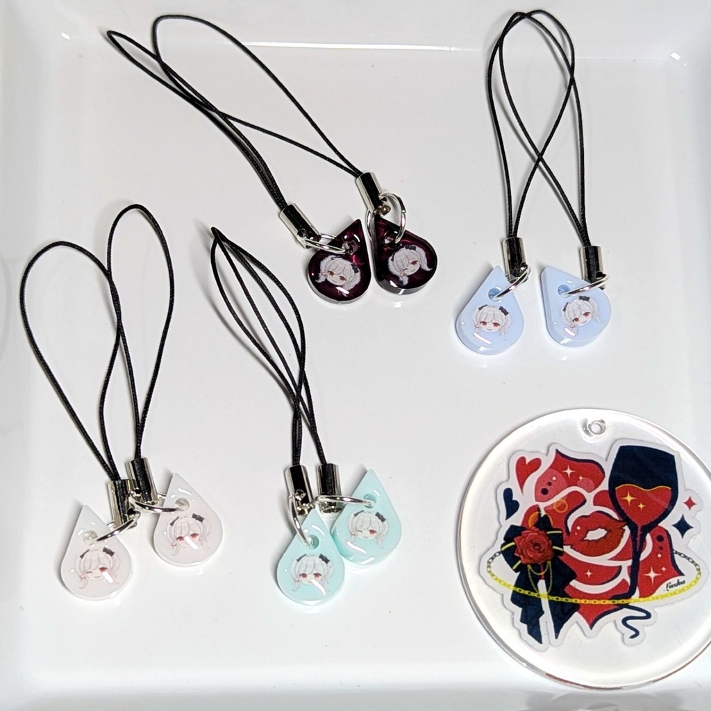 しずく型ストラップ