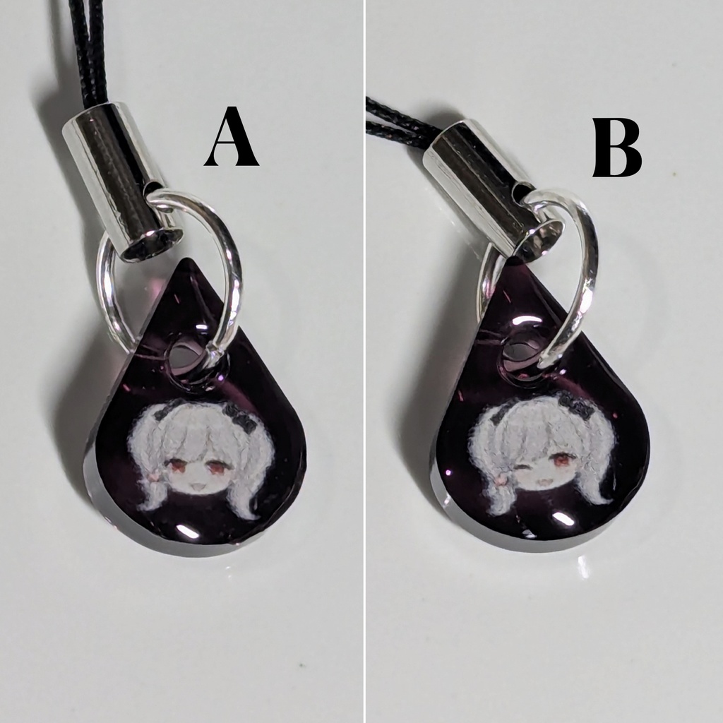 しずく型ストラップ