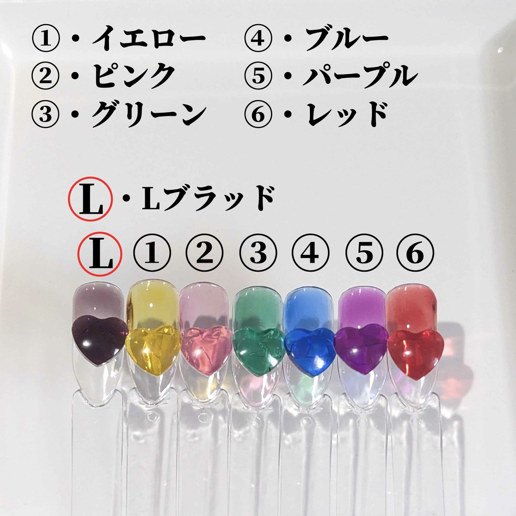 バレンタインルーシャ レジンスタンド 全6色