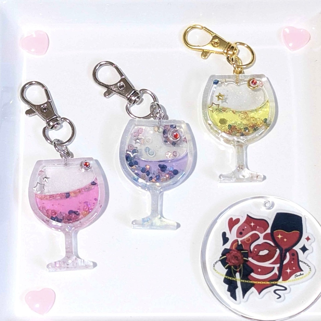 ワイングラス🍷 全3色