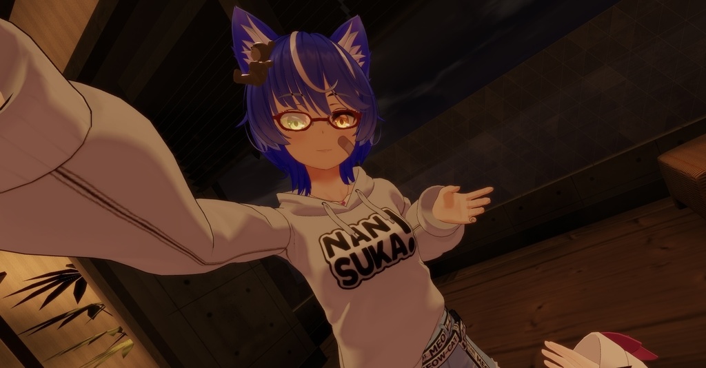 【無料配布】3Dモデル「メガネ」