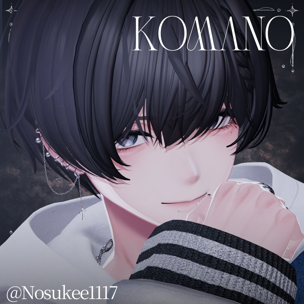 【7アバター対応】BB Piercing 【ルミナ対応】