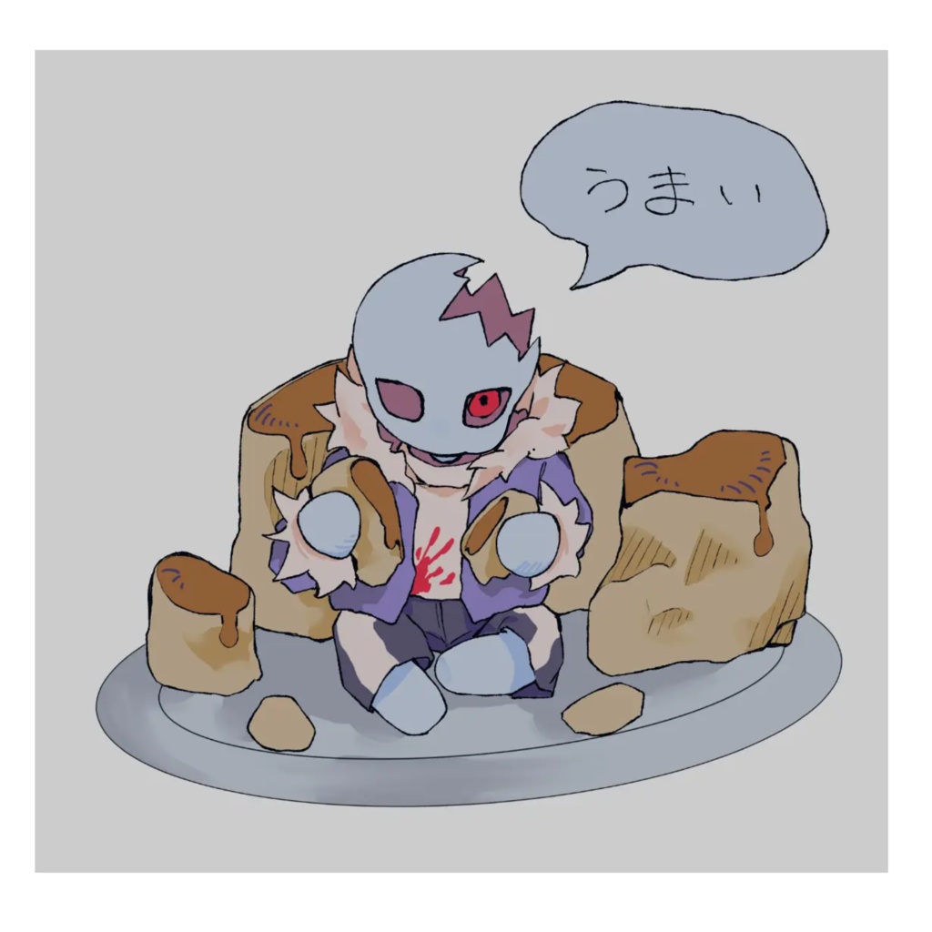 缶バッジ　ホラーサンズ