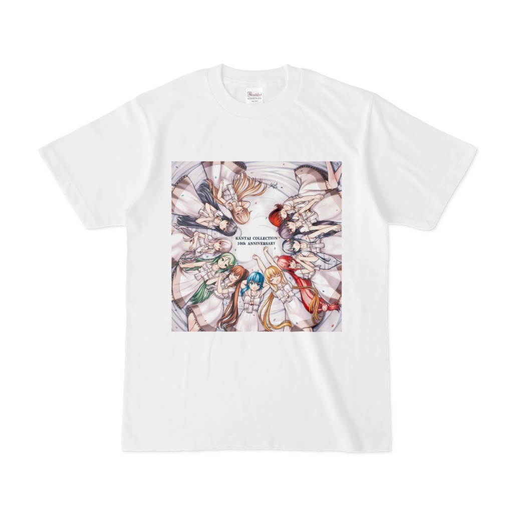艦隊これくしょん10周年・睦月型 白Tシャツ(白ver)