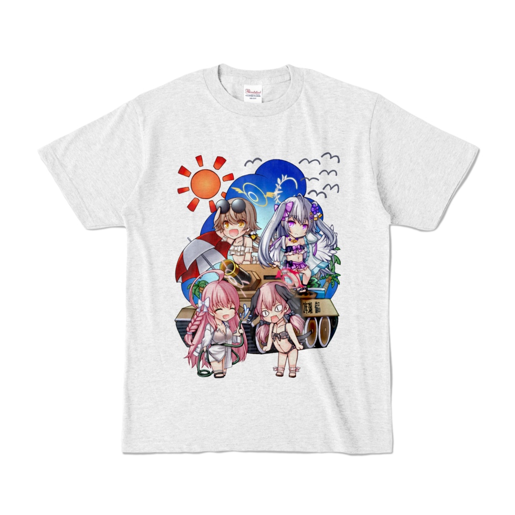 補習授業部の夏休みTシャツ(水着ver)