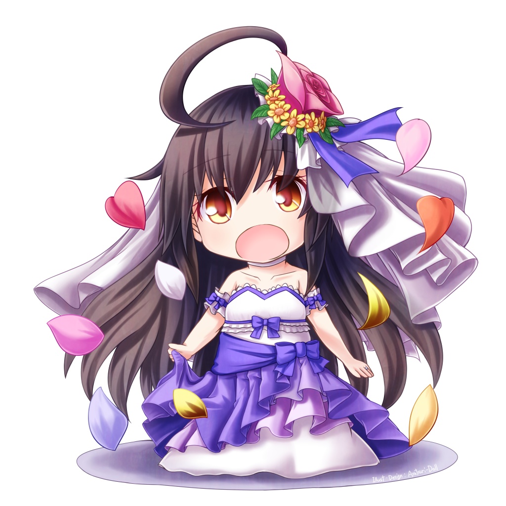 三日月ちゃん（ブライド）アクリルキーホルダー