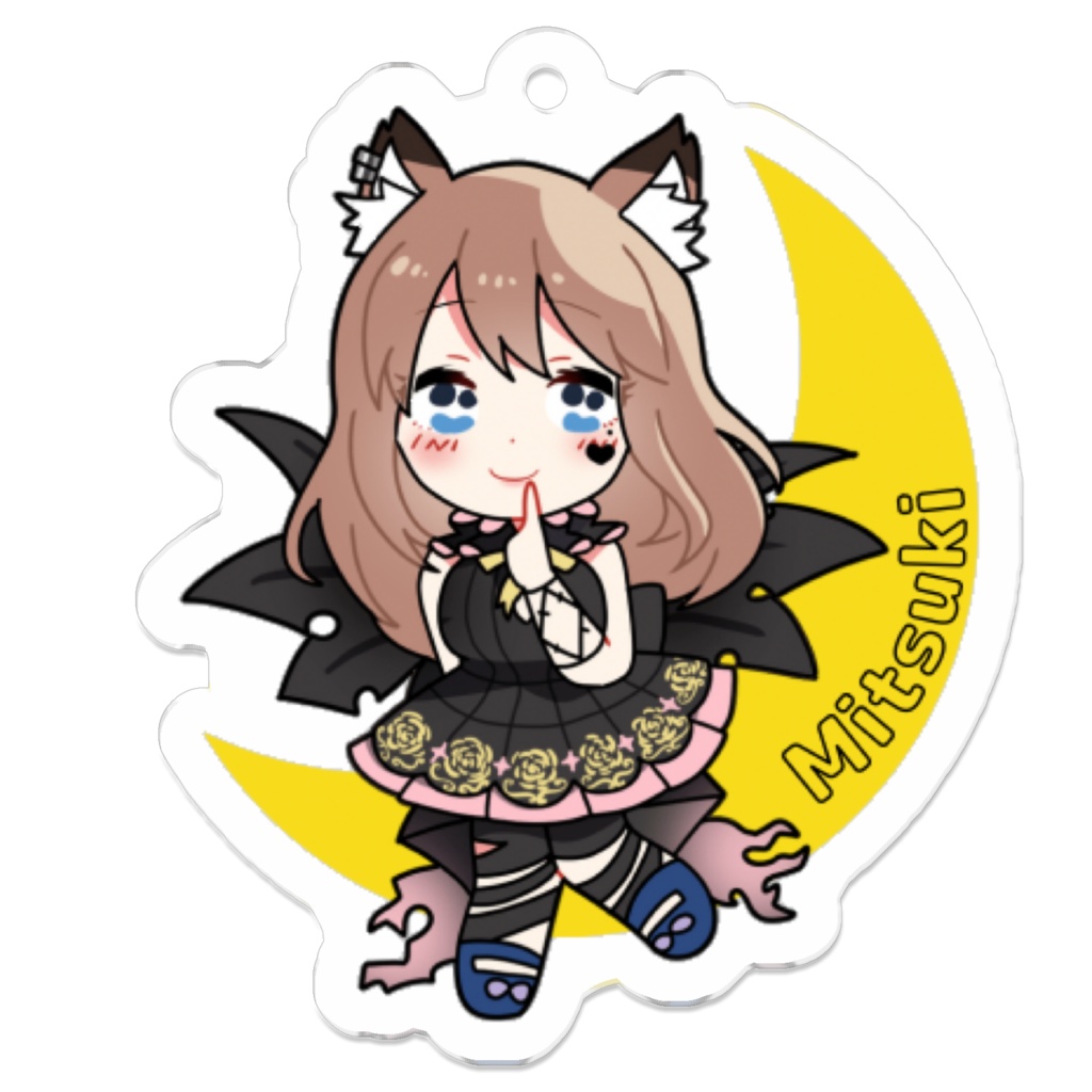 小悪魔みつキーホルダー