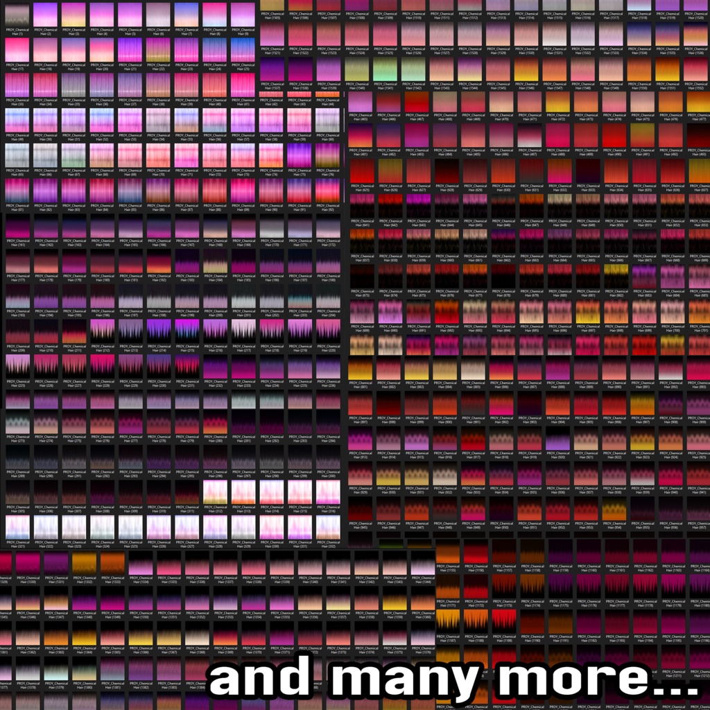 5900+ Hair Textures - COMPLETE PACK