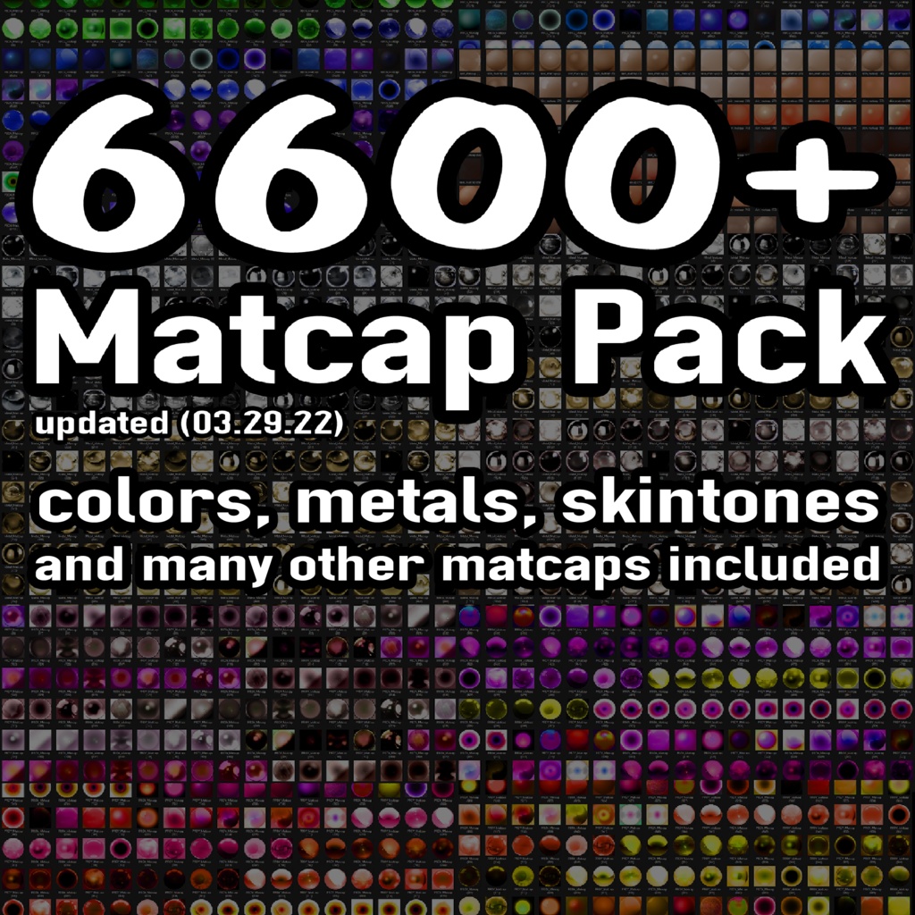 6600+ Matcap Pack