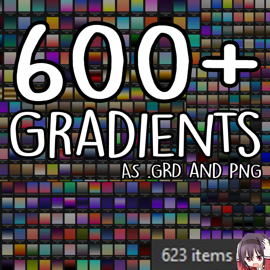 600+ Gradients Pack