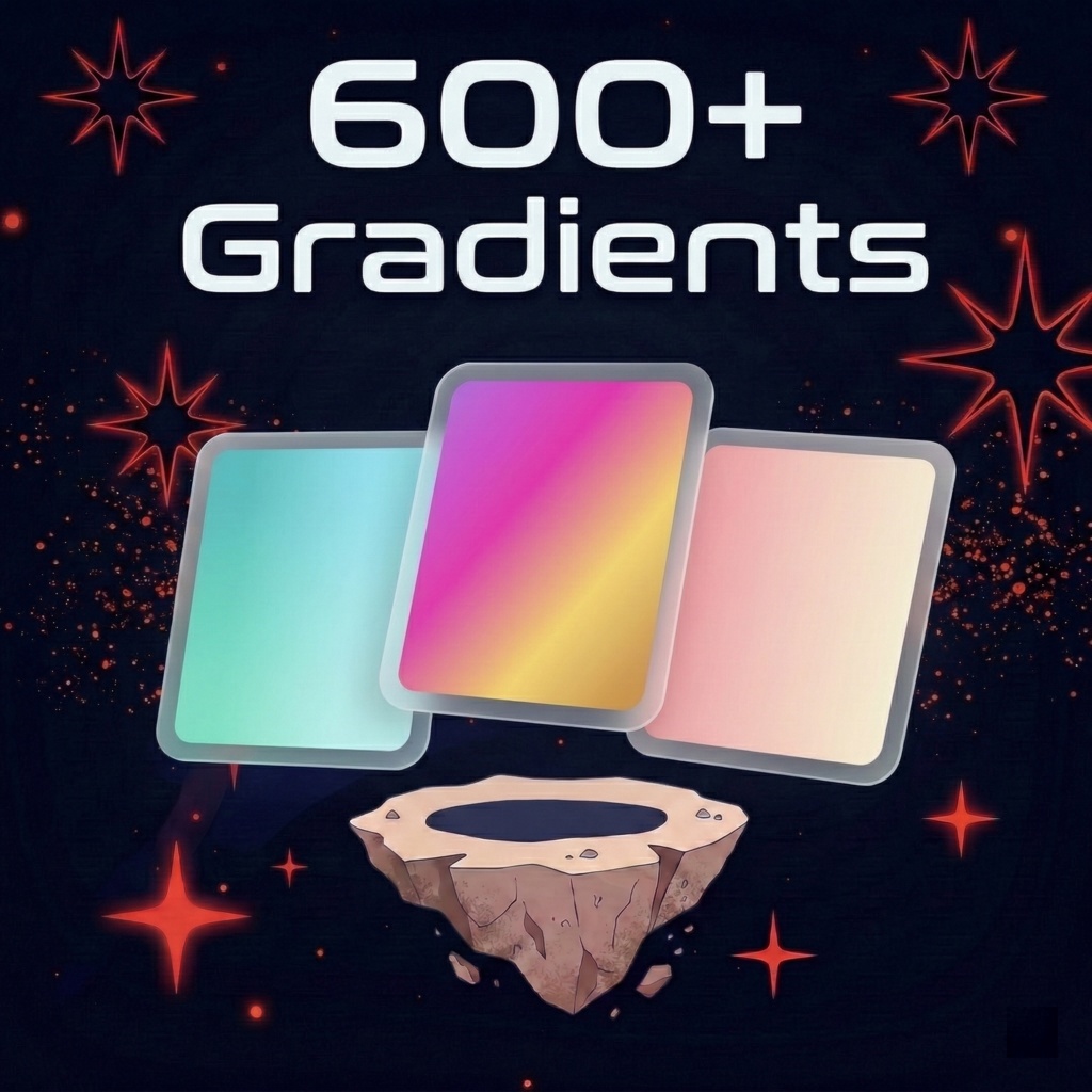 600+ Gradients Pack