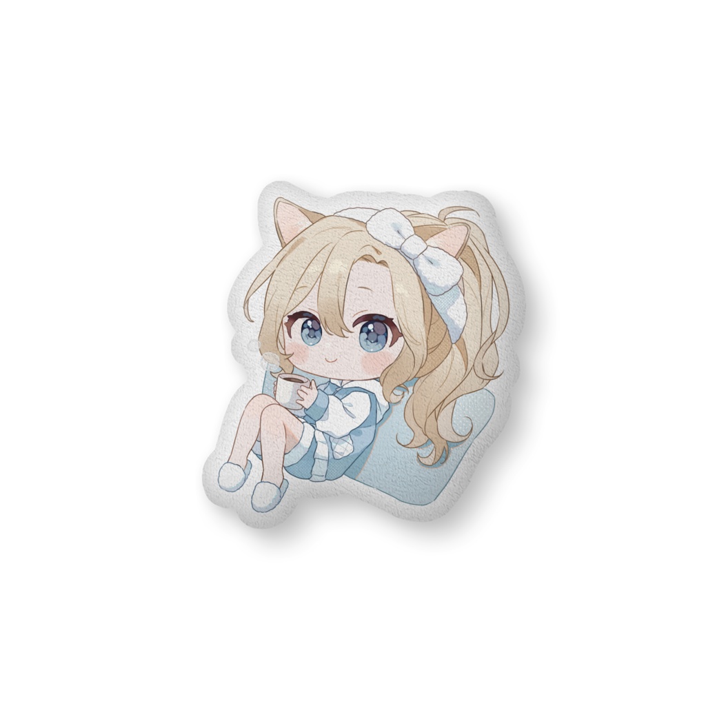 白城小梅のミニキャラクッション