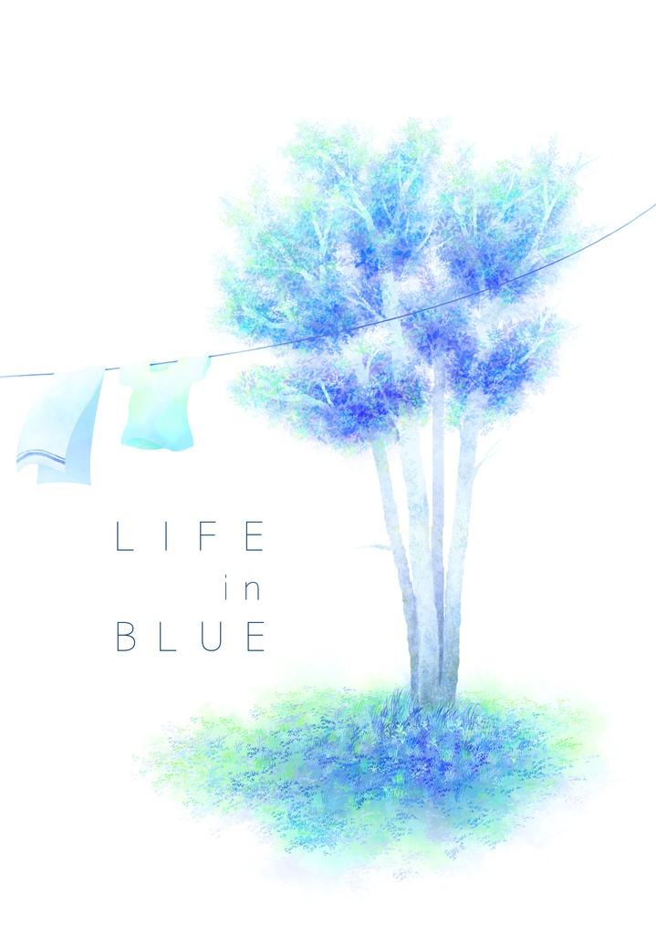 イラスト集「LIFE in BLUE」