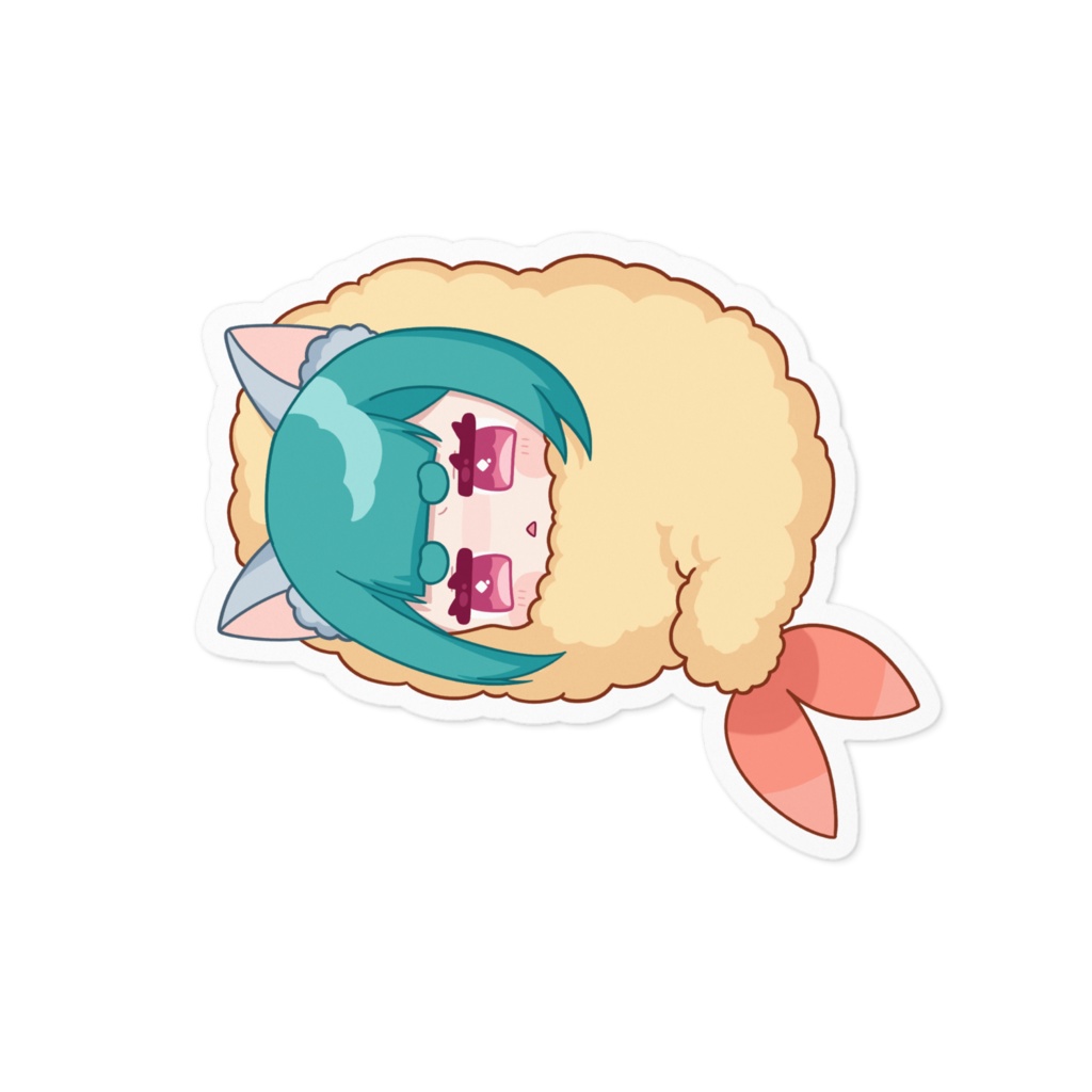 むすっとしゅりちゃんステッカー
