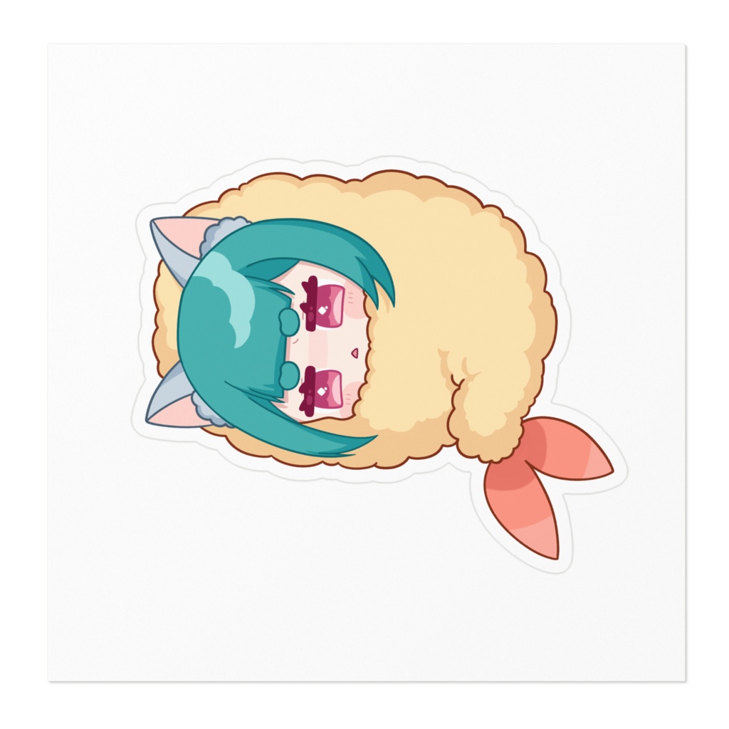 むすっとしゅりちゃんステッカー