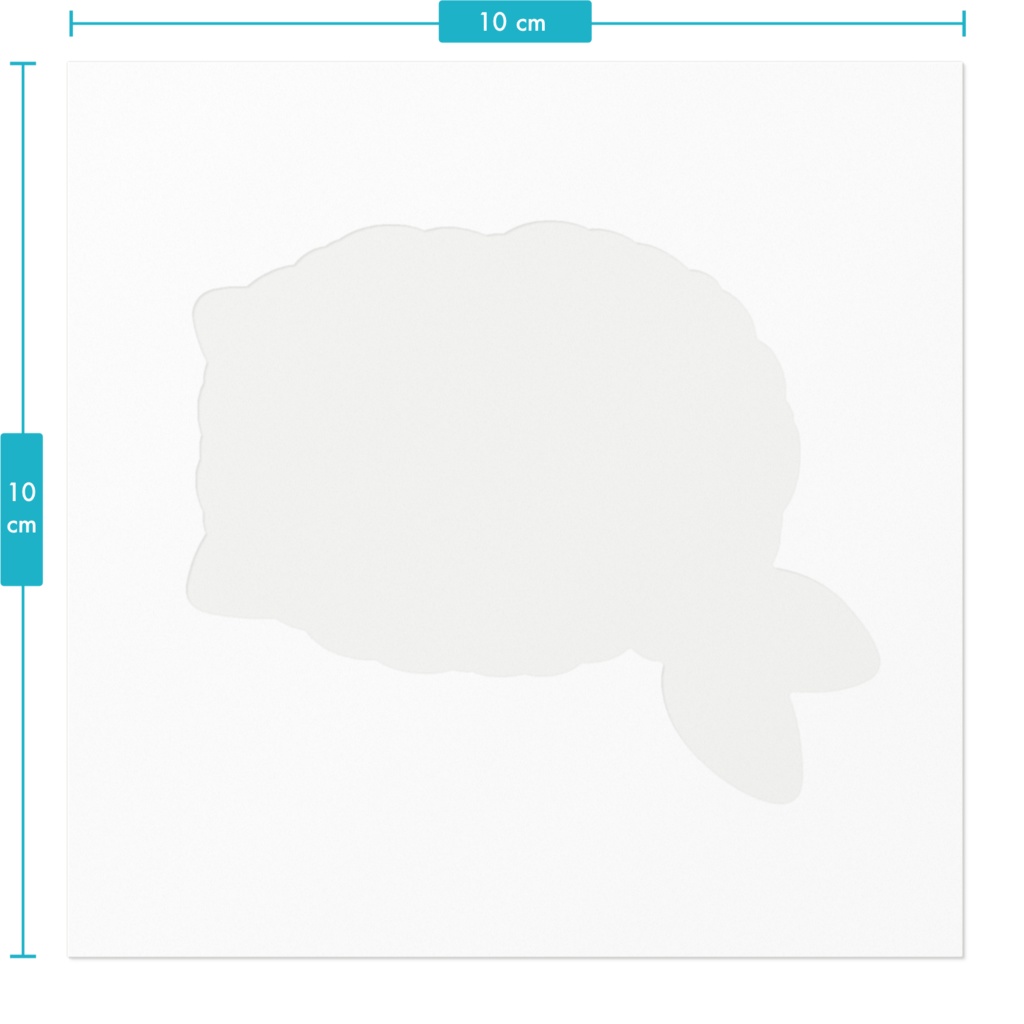 むすっとしゅりちゃんステッカー