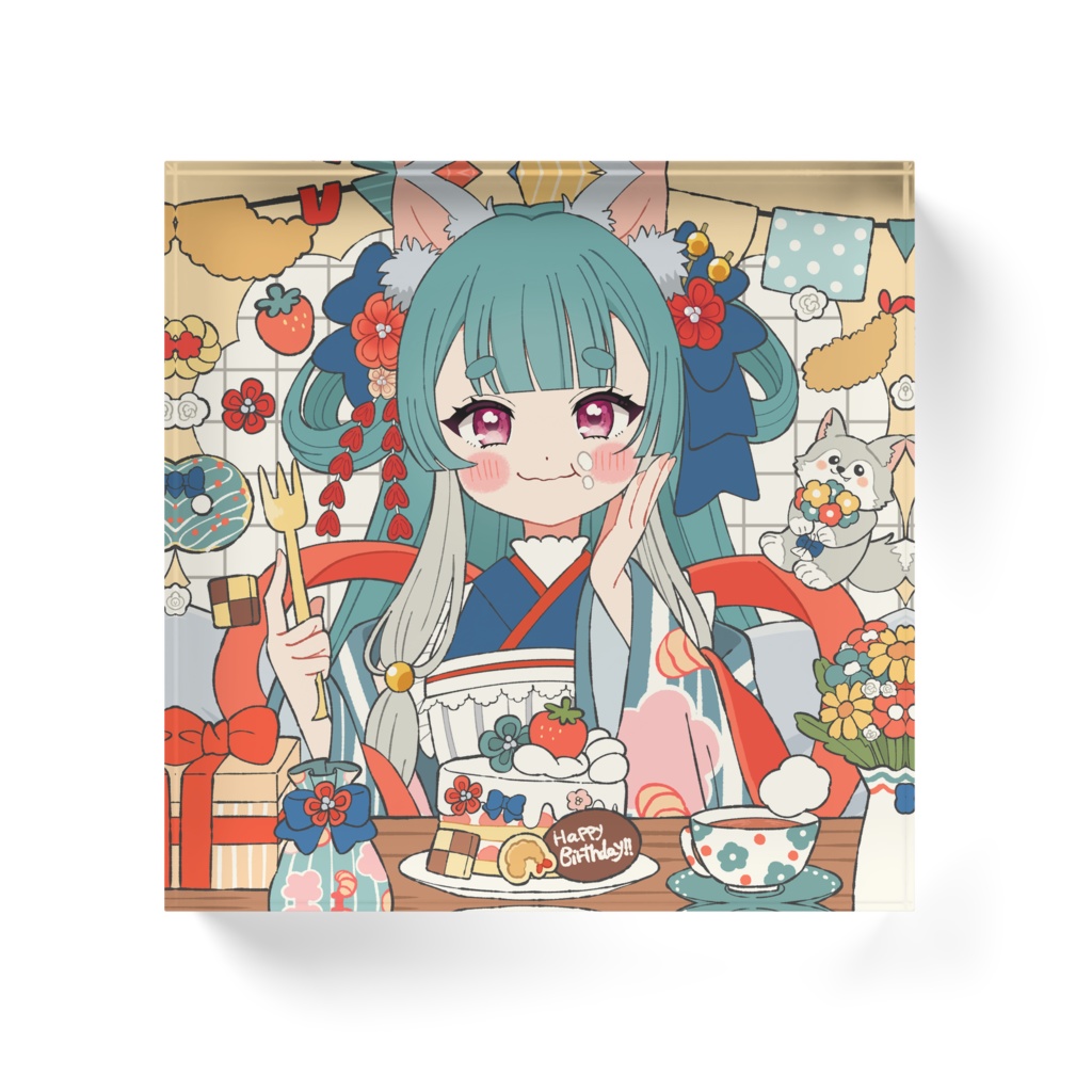 はぴばおおかみさん-お誕生日2025