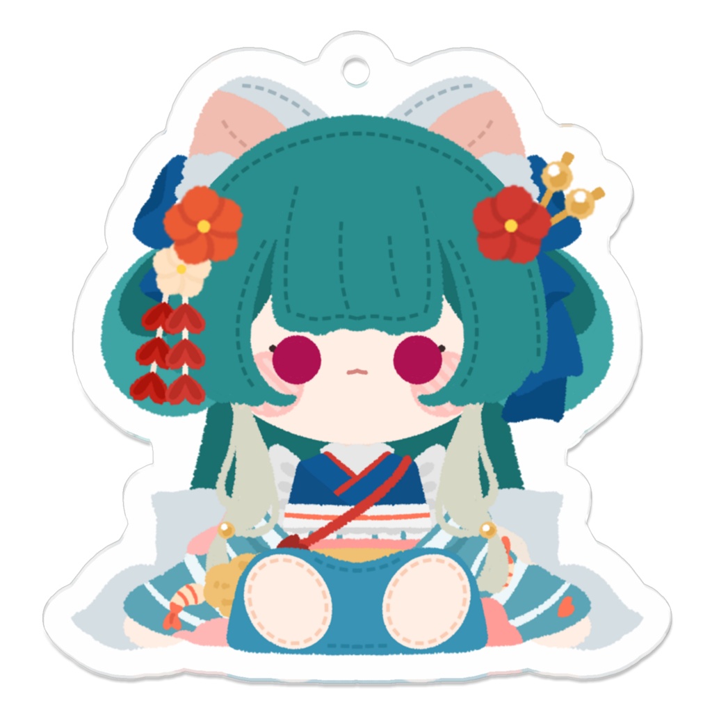 ぬいぐるみ風おおかみ・のーまる-お誕生日2025