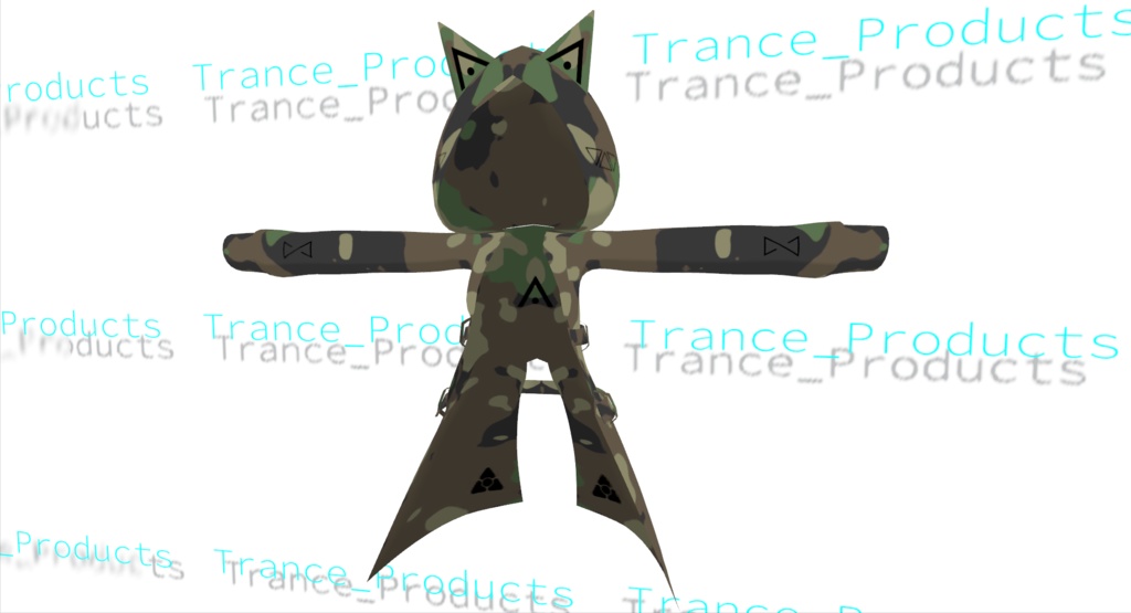 【VRchat向け】猫ハカセ【3Dモデル】