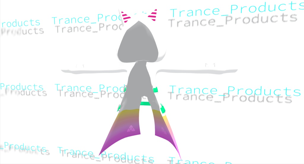 【VRchat向け】猫ハカセ【3Dモデル】