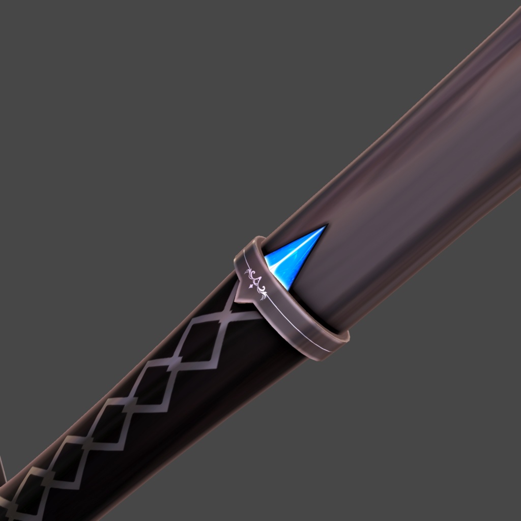 【3Dモデル】大剣・Tenebris Arcanum【VRChat向け】