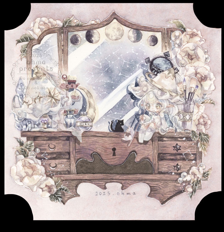 【Art】白夜夢のメイクルーム