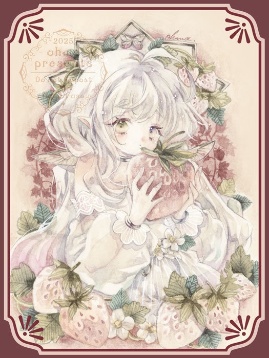 【Art】Strawberry wreath