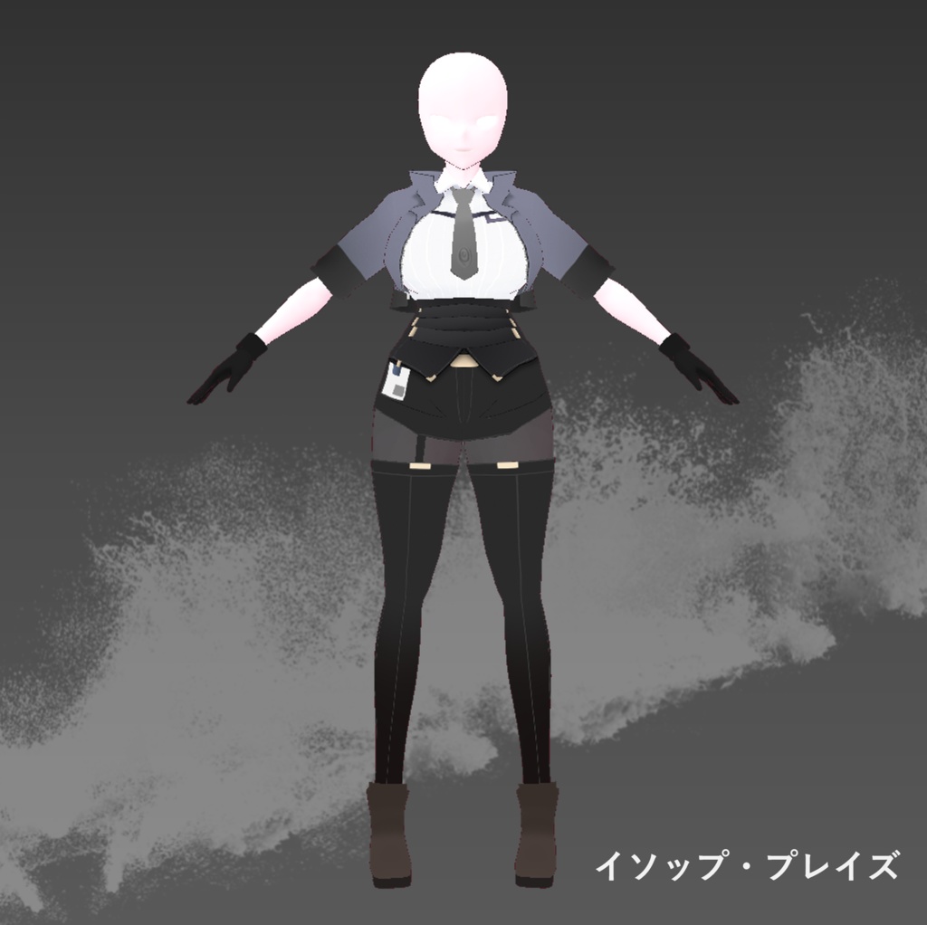 【VRoid】Guncatz Uniform