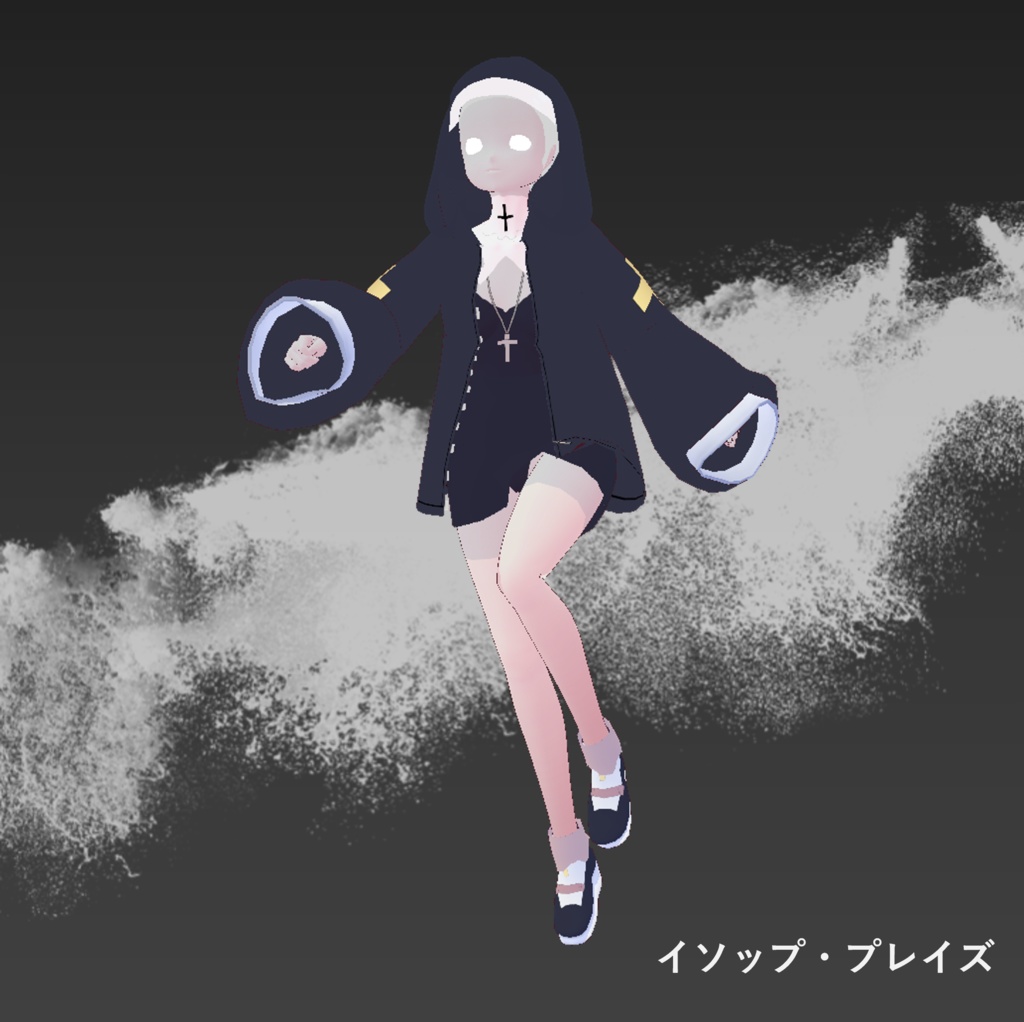 【VRoid】Cyber Nun Outfit