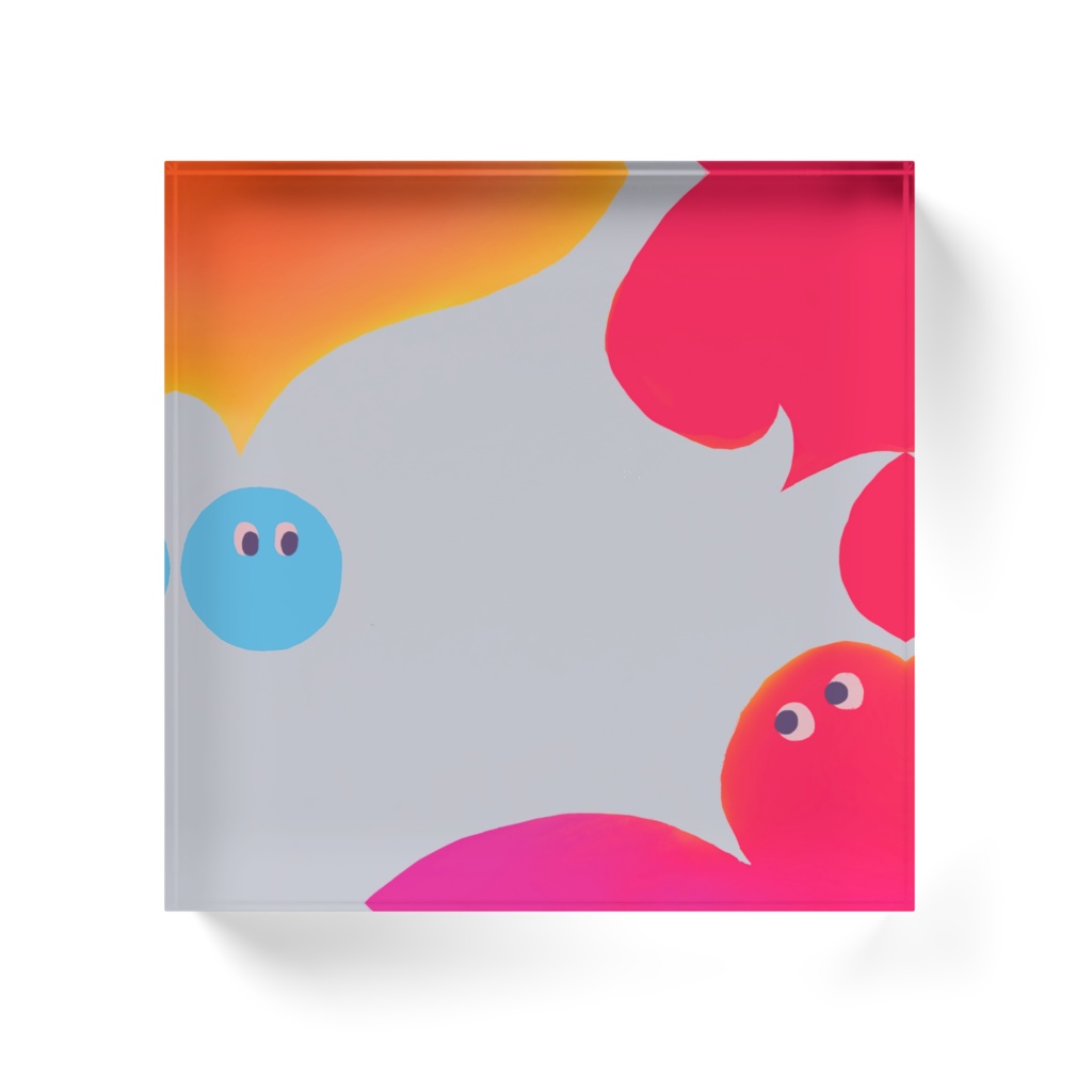 【アクリルブロック】人見知りポップス